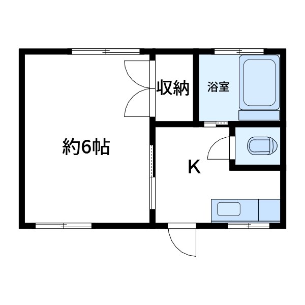 コーポ立石  間取り図