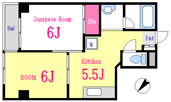 エクセル西一之江 間取り