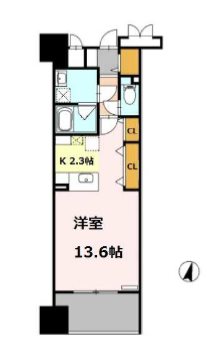 ロイヤルパークスシーサー南千住  間取り