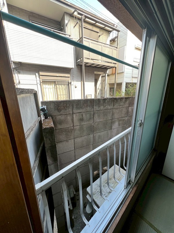 マルミ荘 ベランダ