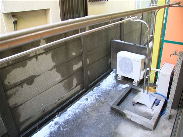 ひかりハイツ  ベランダ