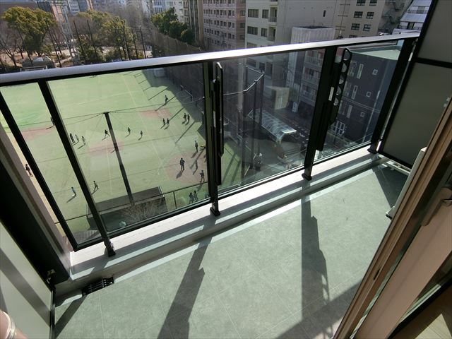 リビオメゾン日本橋浜町公園 ベランダ