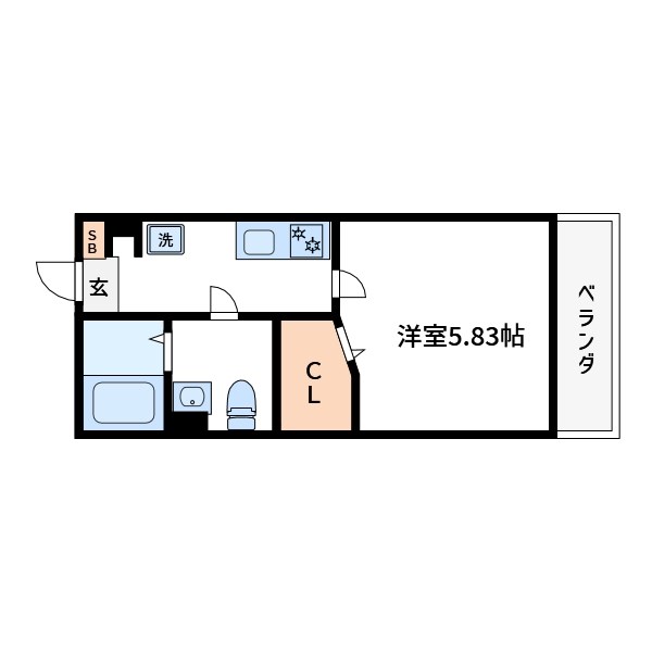 フォレストテラス小岩   間取り