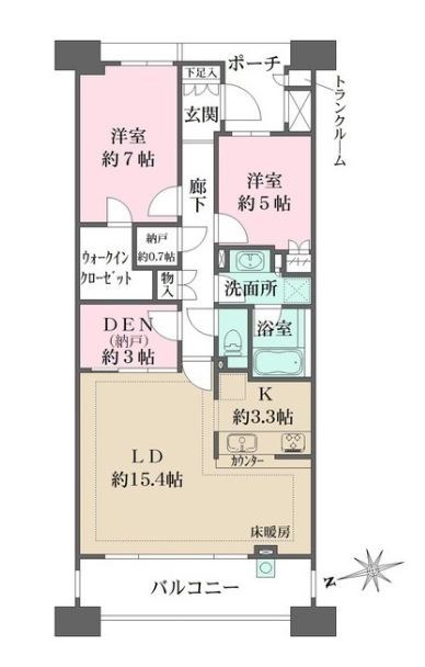 グランエスタ 間取り