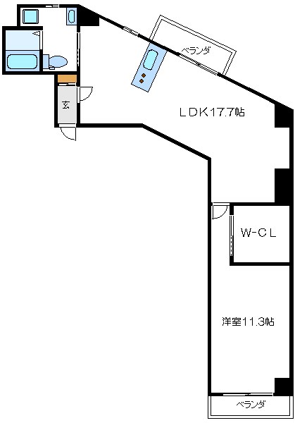 オルハレ  間取り