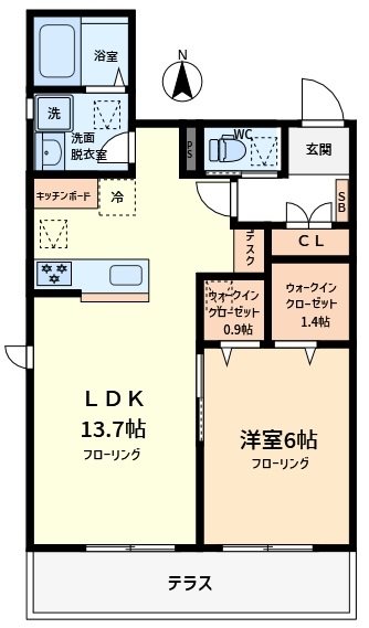 アミティエ 間取り図