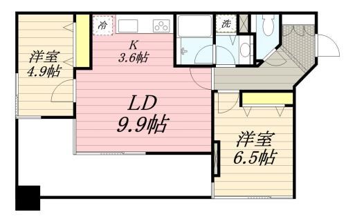 LANAI　T　GARDEN 間取り