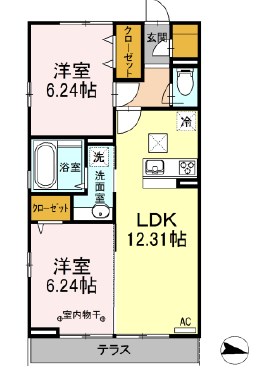 ルーチェオザワ 間取り