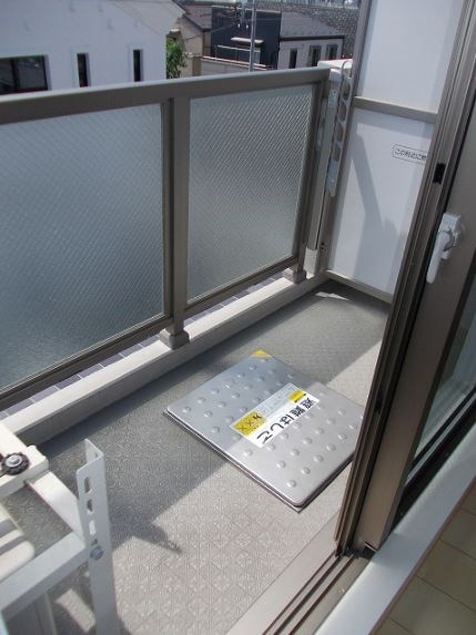 アンソレイエ  ベランダ