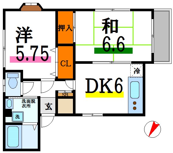 ベルコリーヌ   間取り図