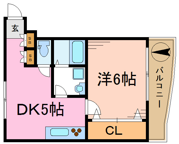 岩井ハイツ 間取り