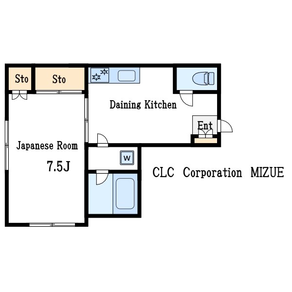 ハイツ石井 間取り図