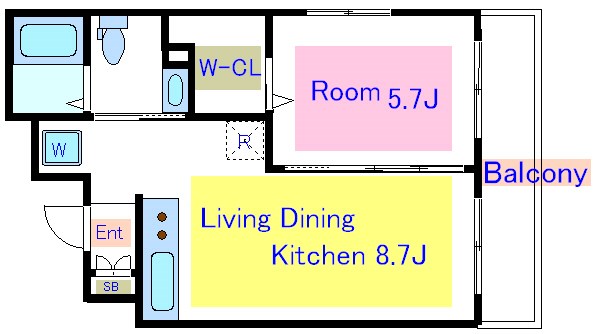 ハレカーウア  間取り図