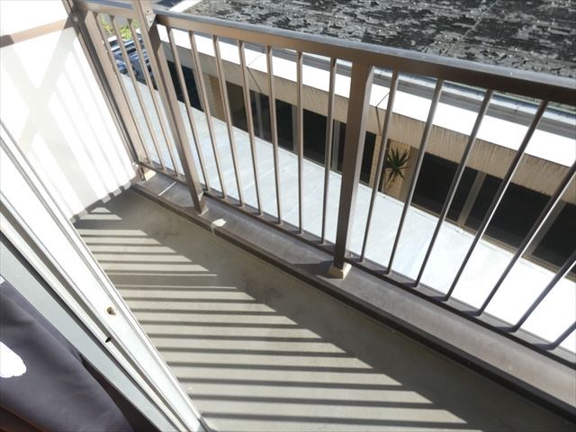 コーポテンソウ ベランダ