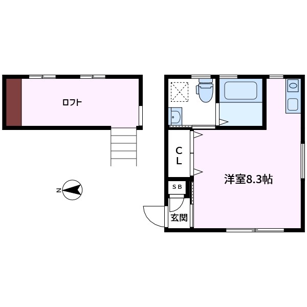 PATIO町屋 間取り