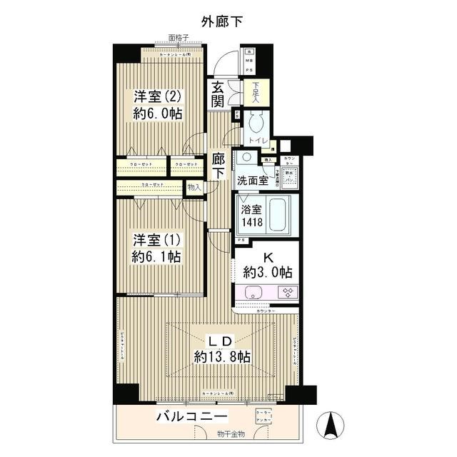 メゾン・シャルム 間取り