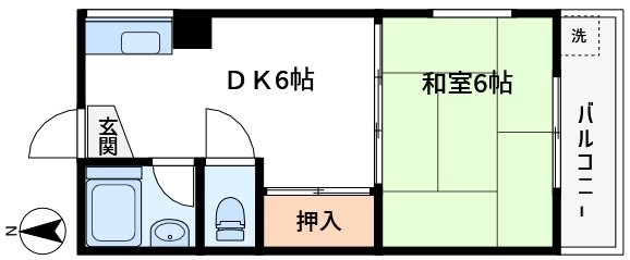 永田マンション  間取り