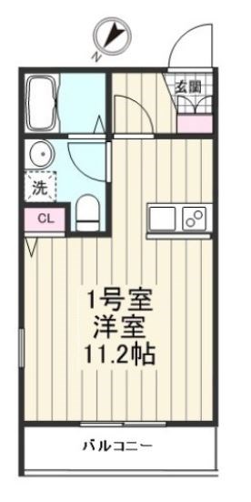 ＣＲＥＡＬ門前仲町 間取り