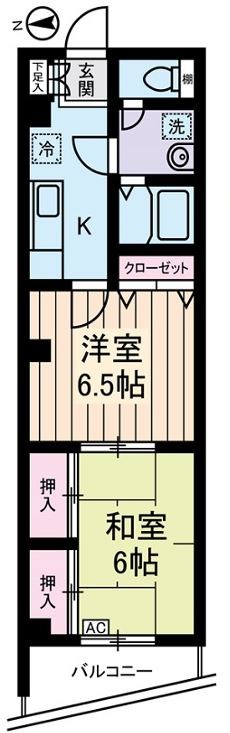 伊予屋ビル  間取り図