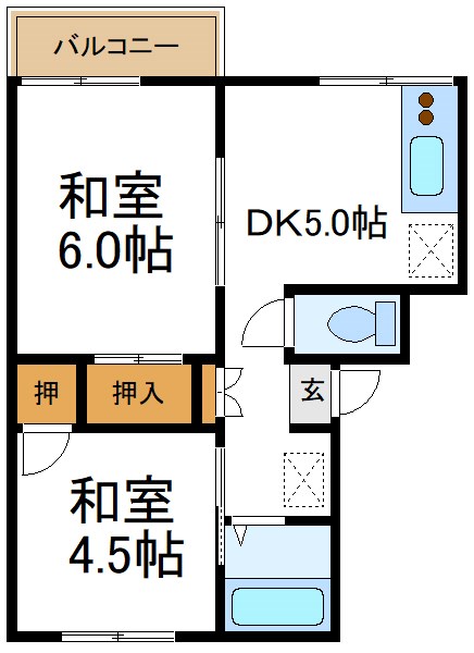 ハイムビッグC 間取り