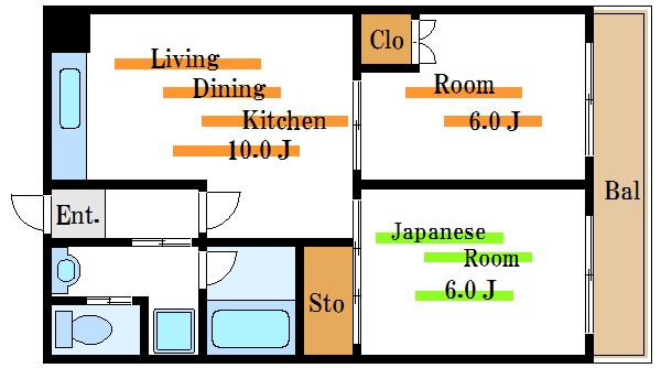 フォルジュ山田  間取り