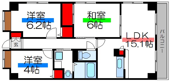 リヴィエール 間取り図