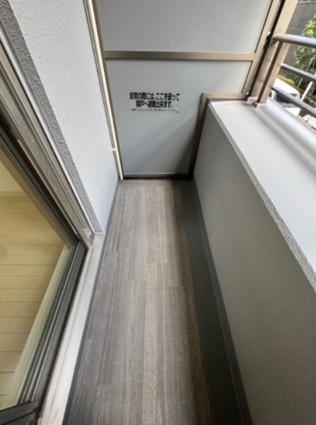 レジディア三越前 ベランダ