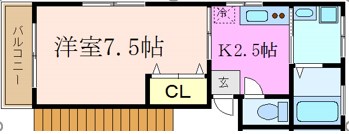 リアメゾンＴＨ 201号室 間取り