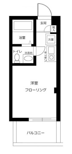 ポールフラッグ木場  間取り
