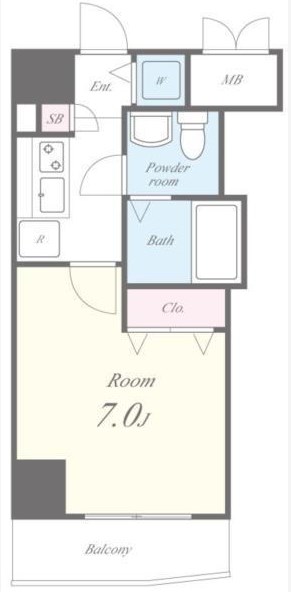 プロムナード岩楯   間取り