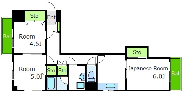 シンセイビル   間取り図