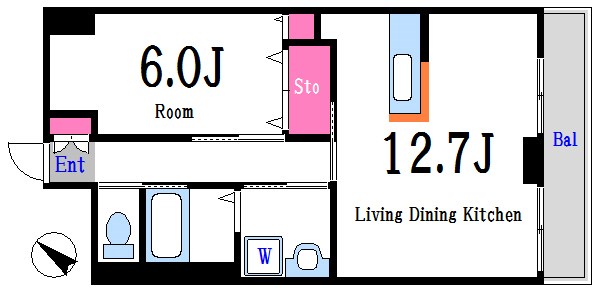 Wisteria 間取り図