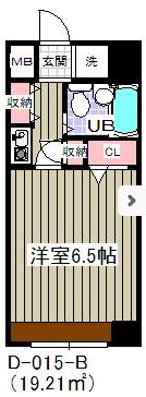 SOCIETY　SEASONS  1207号室 間取り