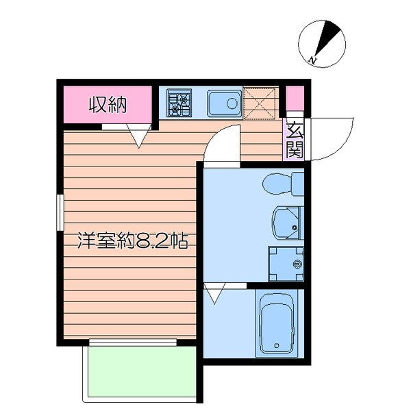 ランジュ  間取り