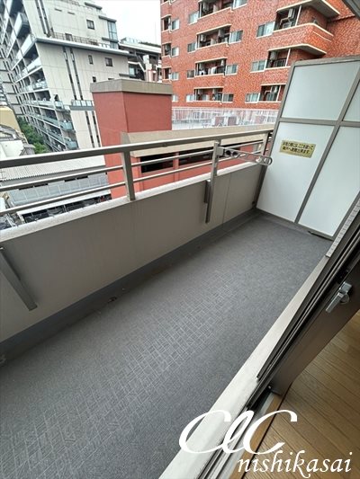 インカウンターマンション ベランダ