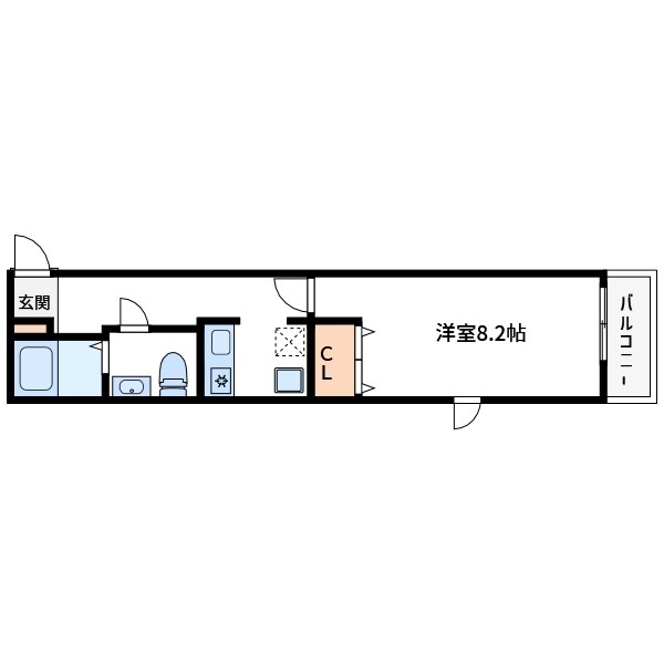 ルミエラ・プリンシピオ 間取り図