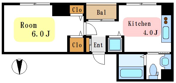 両国壱番館 間取り図