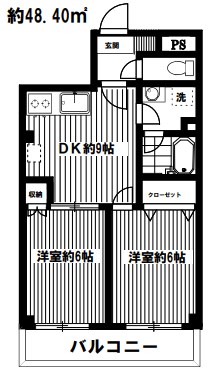 エーデルハイム  間取り図