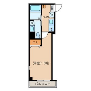 OX　residence  間取り