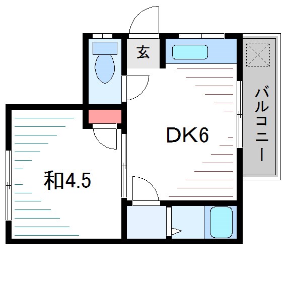 月見荘 間取り