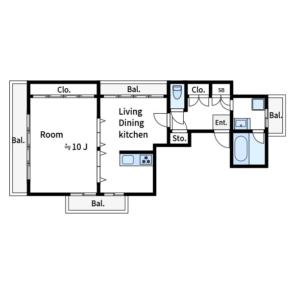 スズキプロセスビル 間取り図