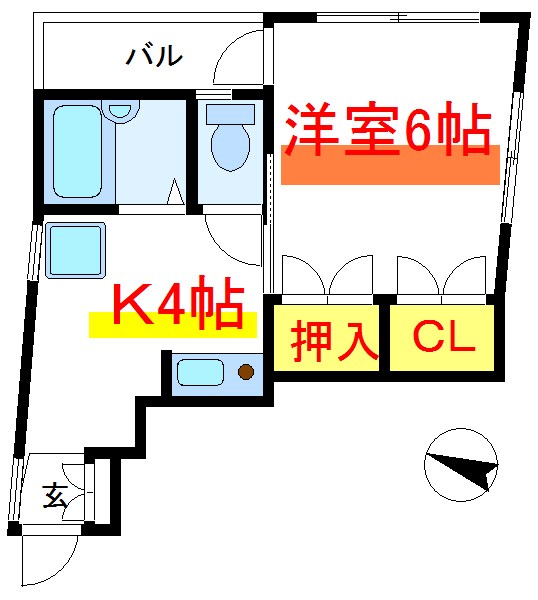 ベルヴィル動坂 間取り
