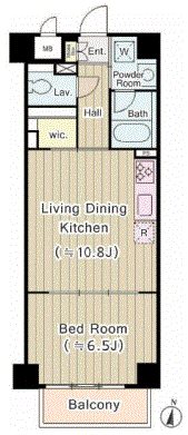 シティレジデンス東陽町 間取り図