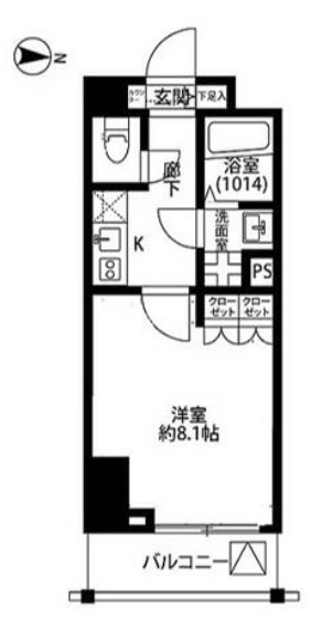 プレール・ドゥーク東陽町 間取り図