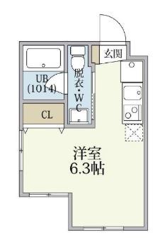 モアナコート北綾瀬 間取り図