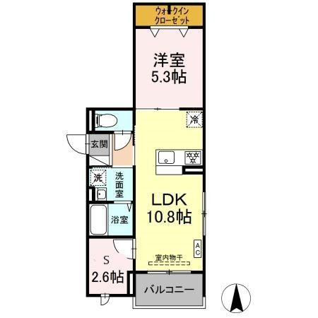 グラナーデ六町Ⅱ 間取り図