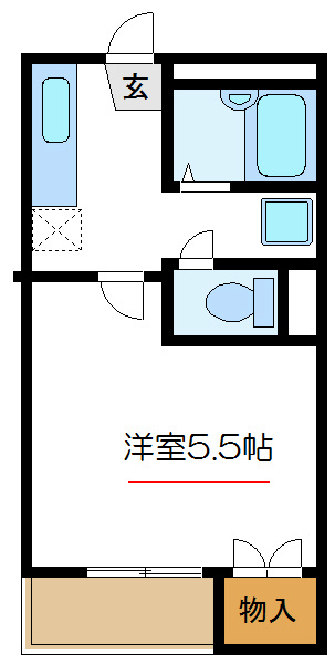 パインヴィラⅢ 間取り図