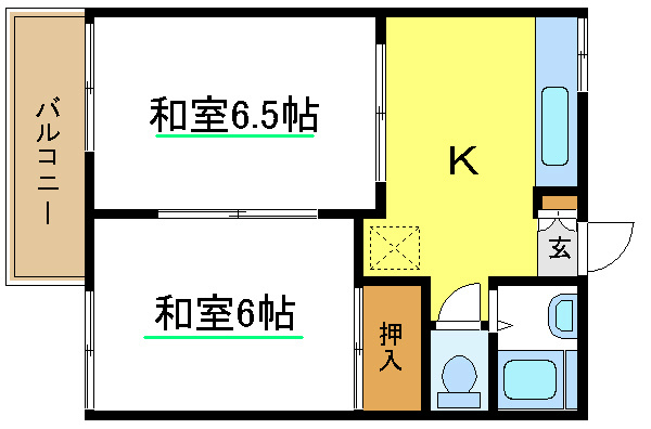 セントラルハウス 間取り図