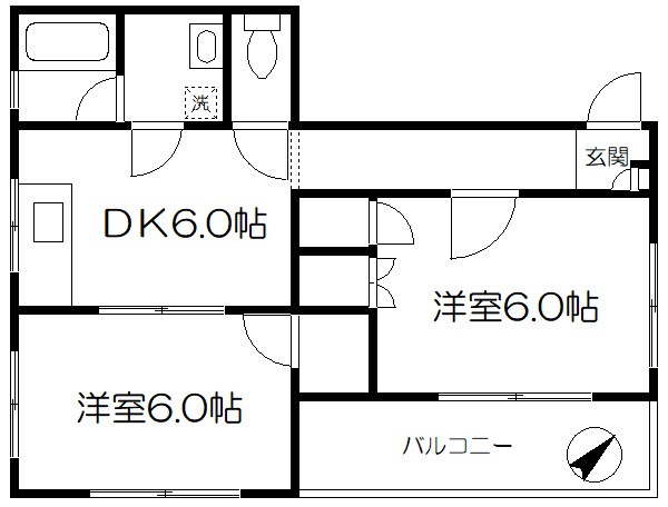 鈴木ビル  間取り図