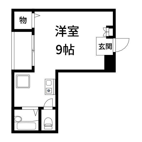 福住ビル  間取り図